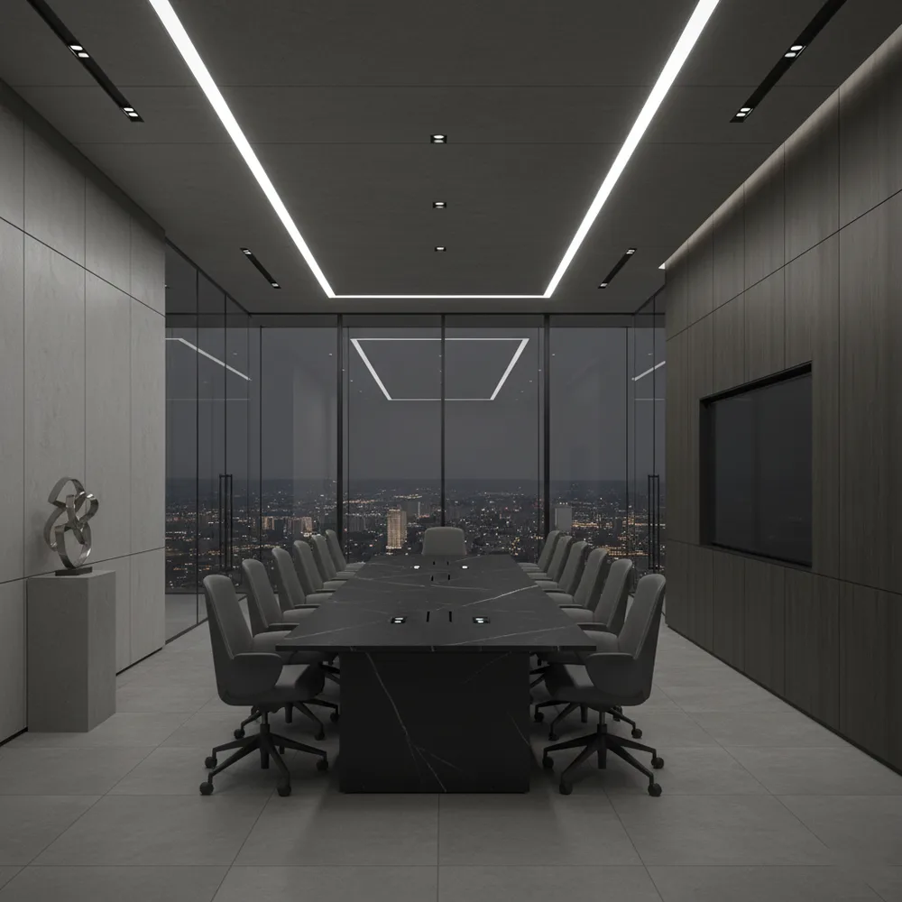 Corporate Executive Home Office & Library Suite - Bandra Kurla Complex (BKC), Mumbai Turnkey Interior Design